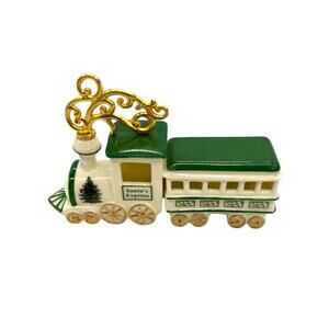 Spode Santa's Express Christmas Train Locomotive Porcelain Ornament